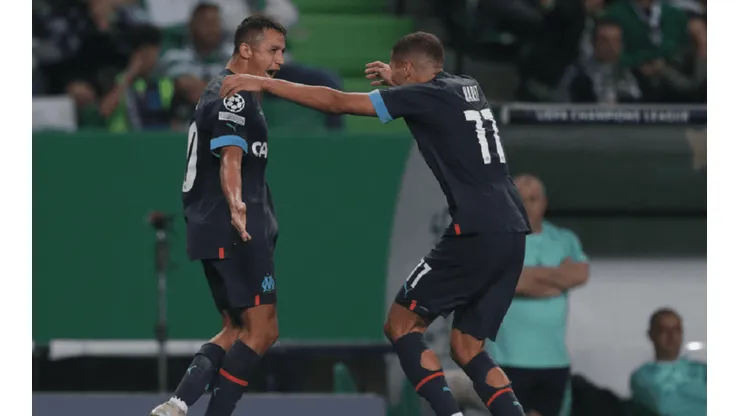 Alexis Sánchez convirtió en el triunfo de Marsella sobre Sporting en la Champions.