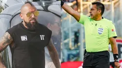 El King perdió la paciencia con el arbitraje de Bascuñán