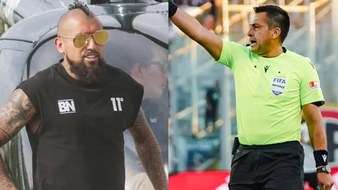 El King perdió la paciencia con el arbitraje de Bascuñán