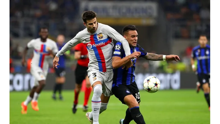 Inter derrotó por 1-0 al Barcelona en el partido jugado en Italia.