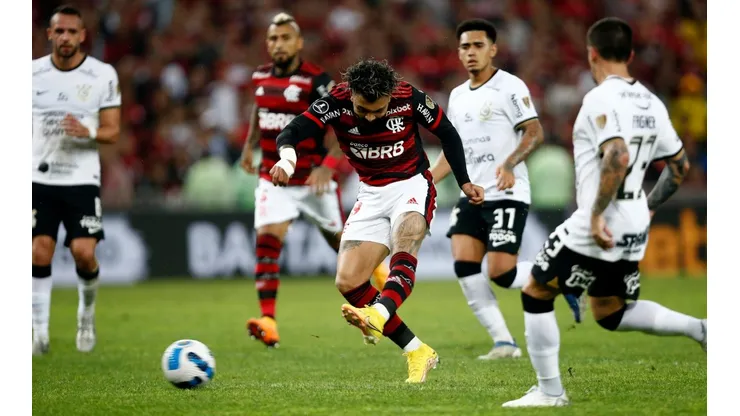 Flamengo visita a Corinthians en la final ida de la Copa Brasil.