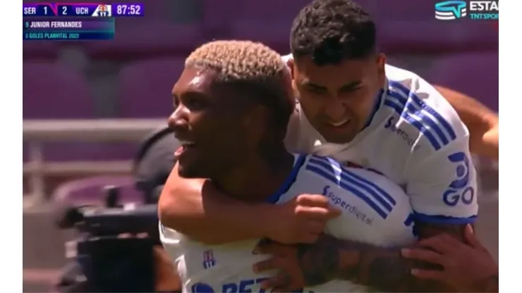 Junior Fernandes le dio el triunfo a la U