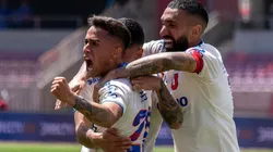 Azules y granates se midieron en duelo de necesitados