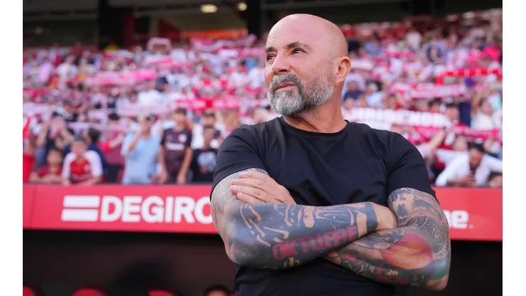 Jorge Sampaoli y su Sevilla igualaron ante el Bilbao