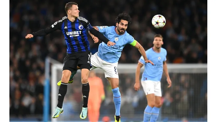 Manchester City visita al Copenhague en Dinamarca.