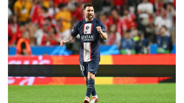 Messi fue el autor del gol del PSG en el empate frente a Benfica
