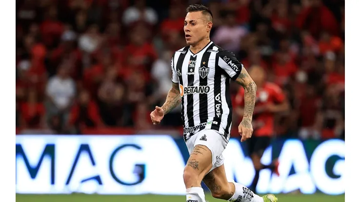 Eduardo Vargas ha tenido pocos minutos con el Mineiro