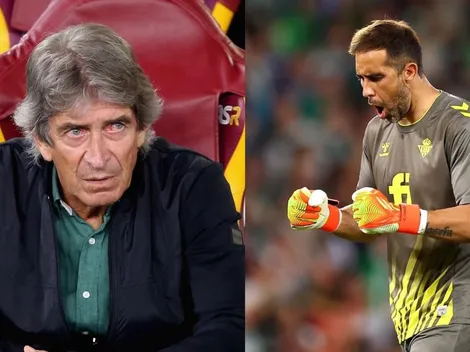 Pellegrini no ve a Claudio Bravo retirado tras su increíble desempeño ante AS Roma