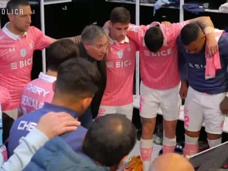 La potente arenga de Holan a los jugadores de la UC en la previa del clásico ante Colo Colo