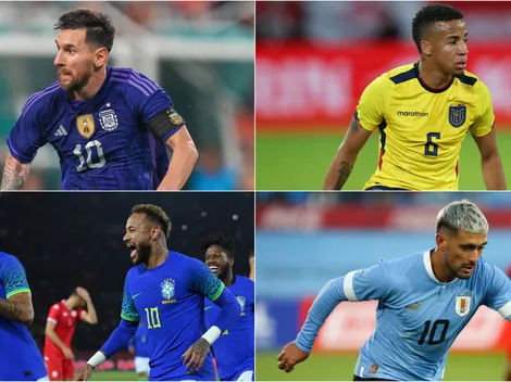 Las camisetas que esperan mojar las 32 selecciones en el Mundial de Qatar 2022