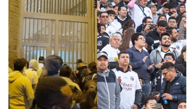 Algunos hinchas tuvieron que caminar más de la cuenta para volver a sus casas.