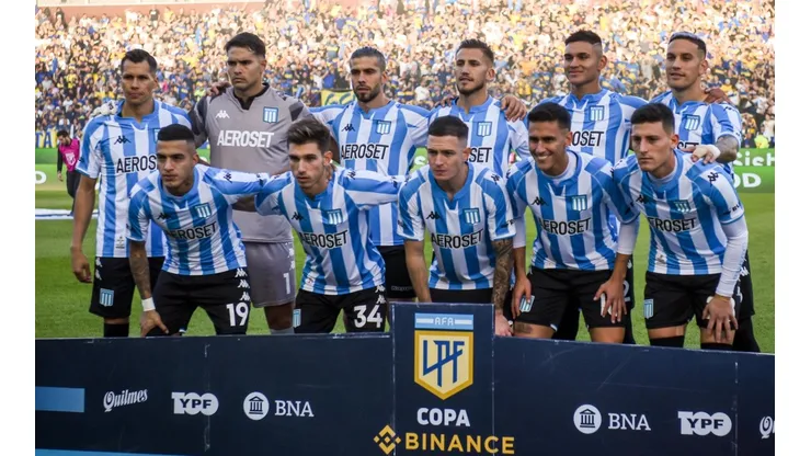 Racing está en el tercer lugar del campeonato