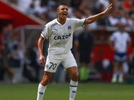 VIDEO | Sánchez y su insólito gol para el Marsella por Champions