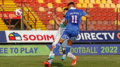 Cristián Palacios marcó otro tanto con la Universidad de Chile.