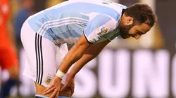 Gonzalo Higuaín no pudo ante Chile en dos finales y optó por retirarse sin ganar nada con Argentina.