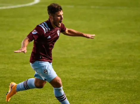 Diego Rubio la rompe en EE.UU y es elegido MVP del Colorado Rapids