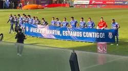 El mensaje de los jugadores de la U a Parra
