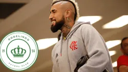 Arturo Vidal está tranquilo y nervioso con la definición de Rodelindo Román ante Deportes Concepción. El King, desde Brasil, está atento a los movimientos de su equipo