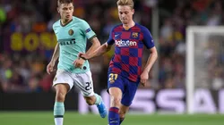 Inter recibe en el Giuseppe Meazza al Barcelona por la Champions League.