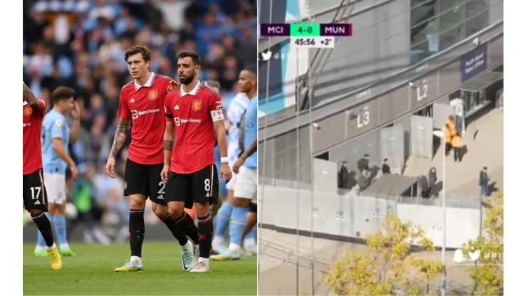 Una paliza fue la que recibió durante esta jornada el Manchester United