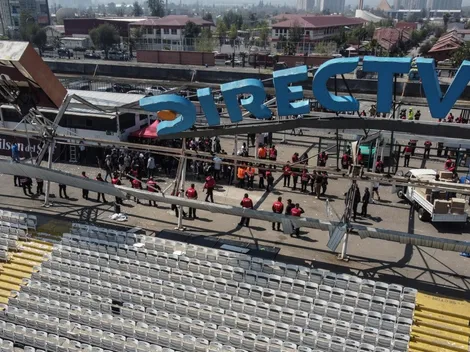 Prensa internacional reacciona al colapso del techo de una de las tribunas del Monumental