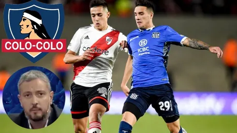 Carrozza ninguneó a Colo Colo y le dio en el piso a Pablo Solari.