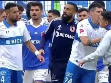 Plantel de la U furia con Mauricio Isla