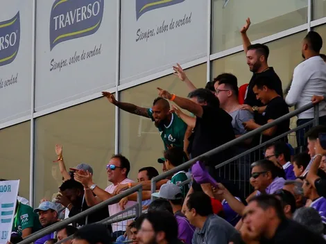 Arturo Vidal sufre por la gran final de Rodelindo ante el Conce