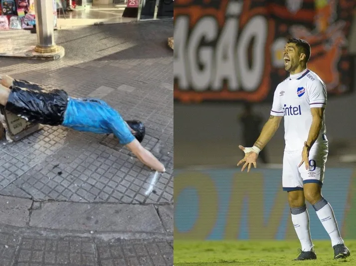 Hinchas de Peñarol destruyen estatua de Luis Suárez