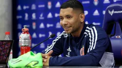 Cristian Palacios con mesurada alegría tras volver a convertir luego de 134 días en Universidad de Chile: "Sabía que los goles iban a llegar"