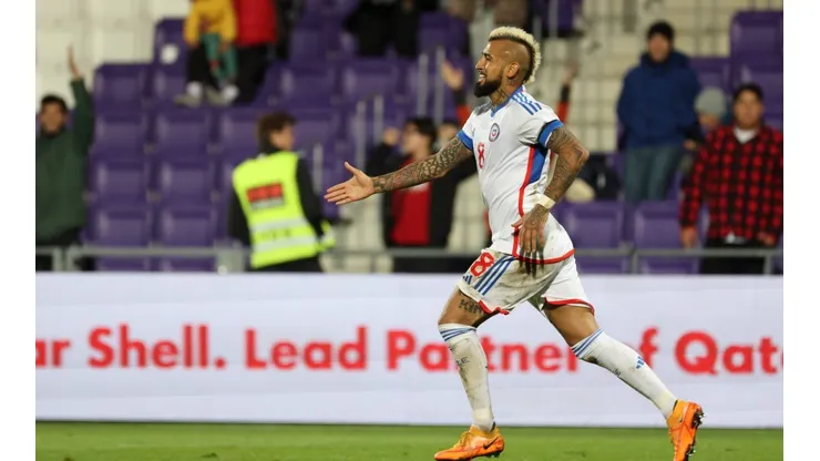 Arturo Vidal festejó uno de los goles de la Selección y quedó conforme con lo que se hizo.