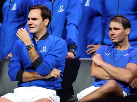 Rafael Nadal aclara su llanto en el adiós de Roger Federer