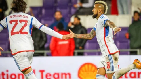 Arturo Vidal anotó la igualdad para La Roja ante Qatar