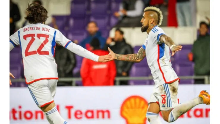 Arturo Vidal anotó la igualdad para La Roja ante Qatar