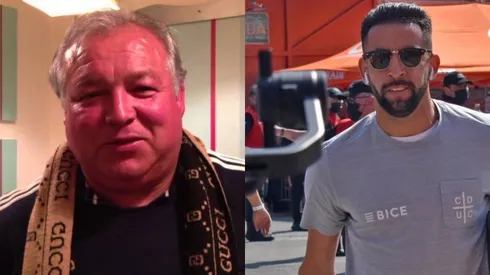 Sandrino Castec le tira las orejas a la hinchada de Universidad de Chile por cánticos a Mauricio Isla: "Hay que respetar a los jugadores"