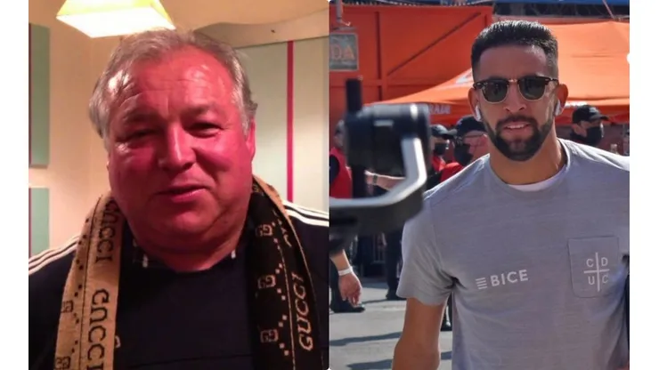 Sandrino Castec le tira las orejas a la hinchada de Universidad de Chile por cánticos a Mauricio Isla: "Hay que respetar a los jugadores"