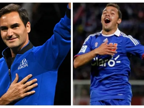 Chelo Díaz le rinde honores a Su Majestad, Roger Federer