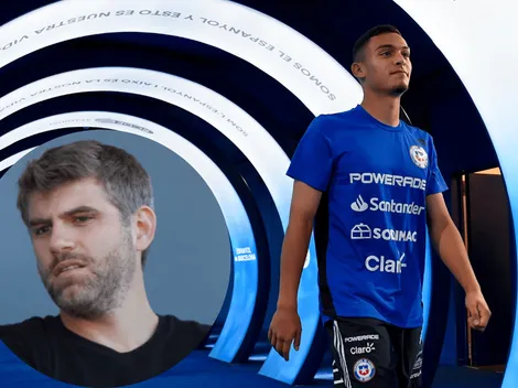 Nayel Mehssatou pagó las culpas de Berizzo en La Roja y Manuel De Tezanos le prestó ropa