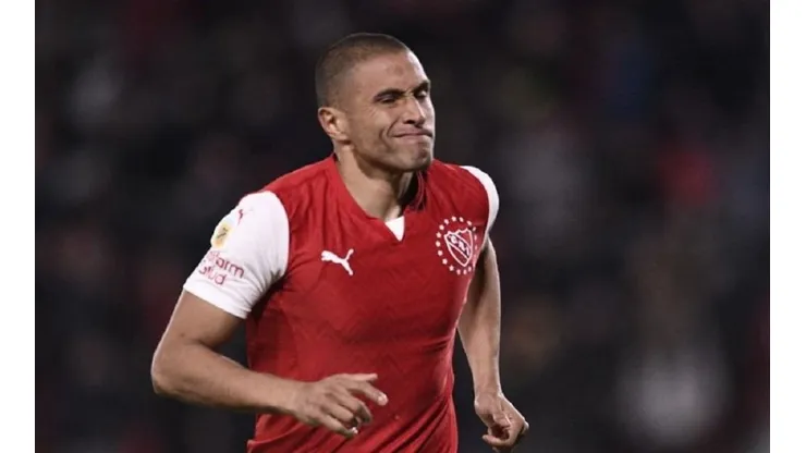 Leandro Benegas fue titular en el último triunfo de Independiente.