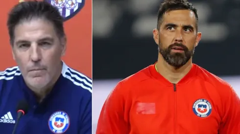 Eduardo Berizzo se refirió a la ausencia de Claudio Bravo