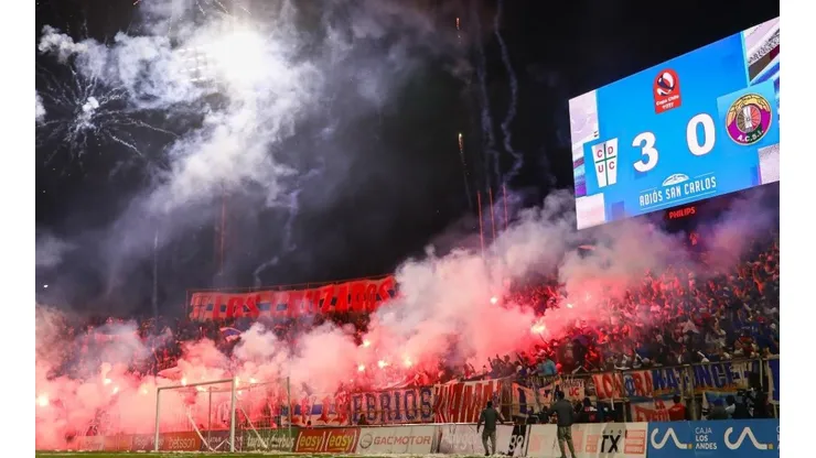 Los Cruzados recibieron un castigo de dos partidos de jugar sin público como local en Copa Chile