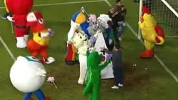 La carrera la ganó el pollo 'Gollito'