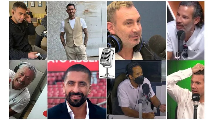 ¡Felicidades a ellos, también! Los ex futbolistas que conmemoran el Día del Trabajador Radial
