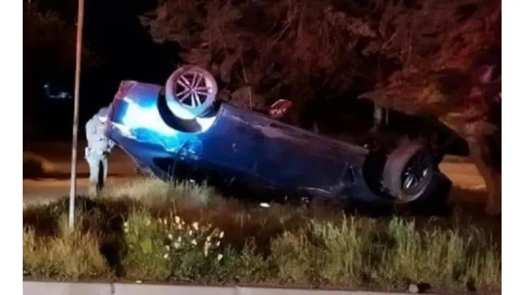 Así se encontró el auto de Solabarrieta.