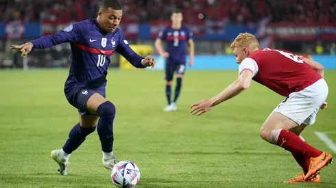 Mbappé ya participó en un encuentro frente a Austria