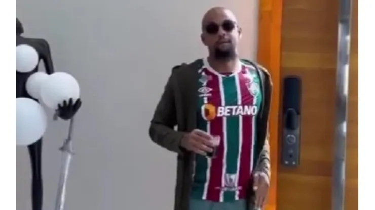Felipe Melo hizo un video emulando a David Pizarro tras victoria en el clásico carioca.