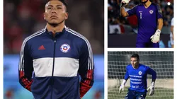 Brayan Cortés, Gabriel Arias y Cristóbal Campos buscarán quedarse con el arco de Chile.