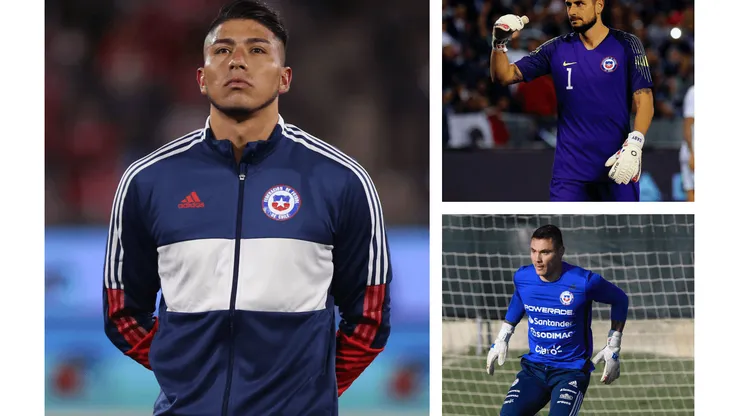 Brayan Cortés, Gabriel Arias y Cristóbal Campos buscarán quedarse con el arco de Chile.