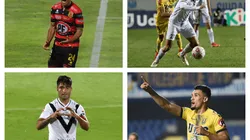 Los cuatro goleadores de la Primera B que buscan el cetro del máximo cañonero del ascenso.