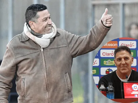 Jorge Aravena le presta ropa a Eduardo Berizzo con los cambios en la Selección
